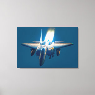 F-15E STRIKE ELGF 24x36 Canvas Afdruk