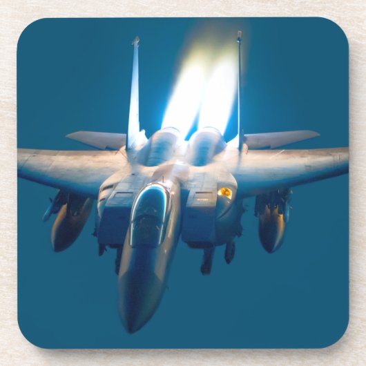 F-15E STRIKE ELGF BIER ONDERZETTER (Voorkant)