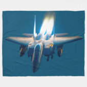 F-15E STRIKE ELGF FLEECE DEKEN (Voorkant (Horizontaal))