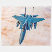 F-15E STRIKE ELGF FLEECE DEKEN (Voorkant (Horizontaal))