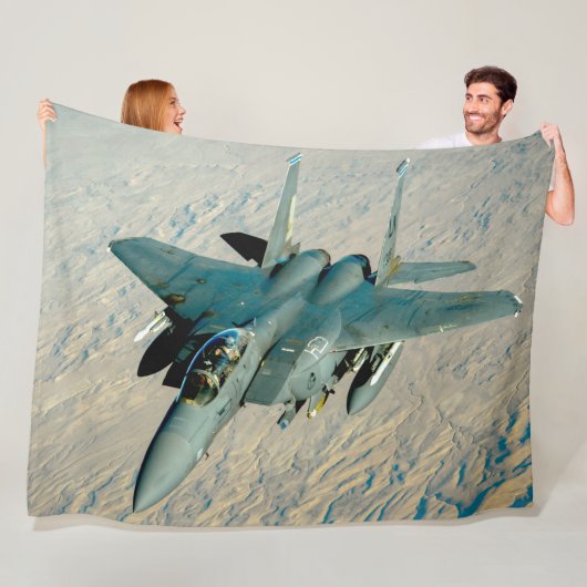 F-15E STRIKE ELGF FLEECE DEKEN (In situ)