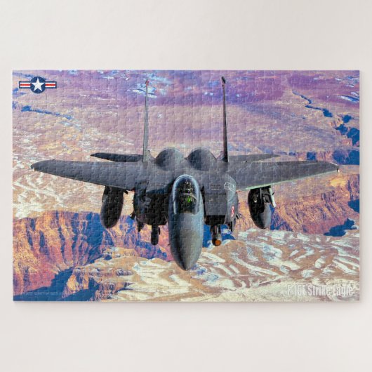 F-15E STRIKE ELGF - GRAND CANYON (20x30 INCH) Legpuzzel (Horizontaal)