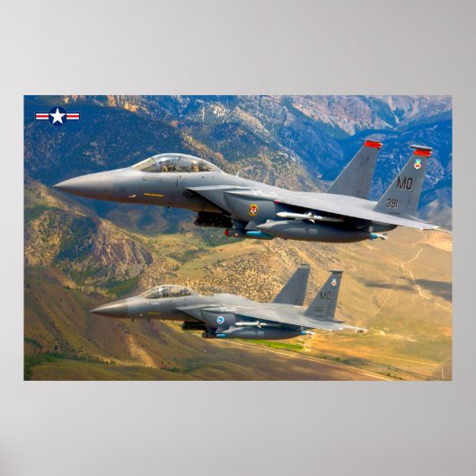 F-15E STRIKE ELGF POSTER (Voorkant)