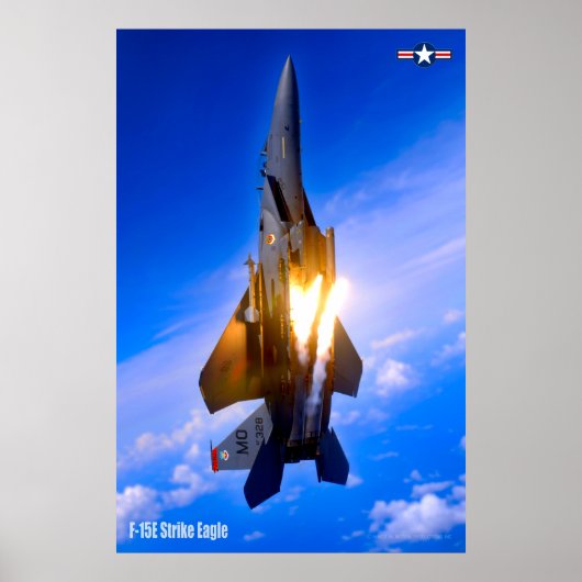 F-15E STRIKE ELGF POSTER (Voorkant)