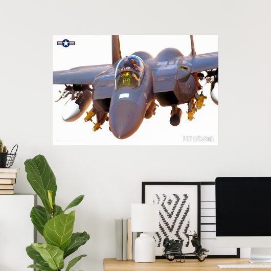 F-15E STRIKE ELGF POSTER (Thuiskantoor)