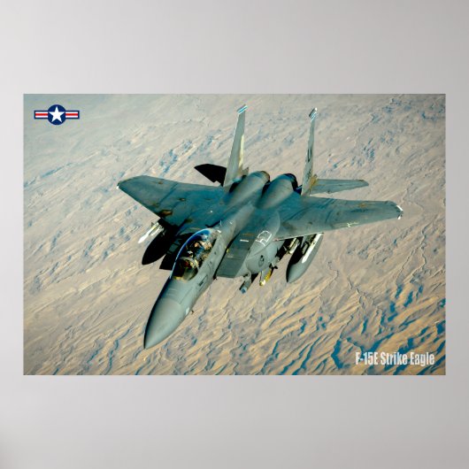 F-15E STRIKE ELGF POSTER (Voorkant)