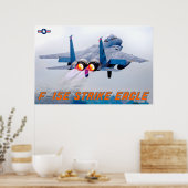 F-15E STRIKE ELGF POSTER (Keuken)