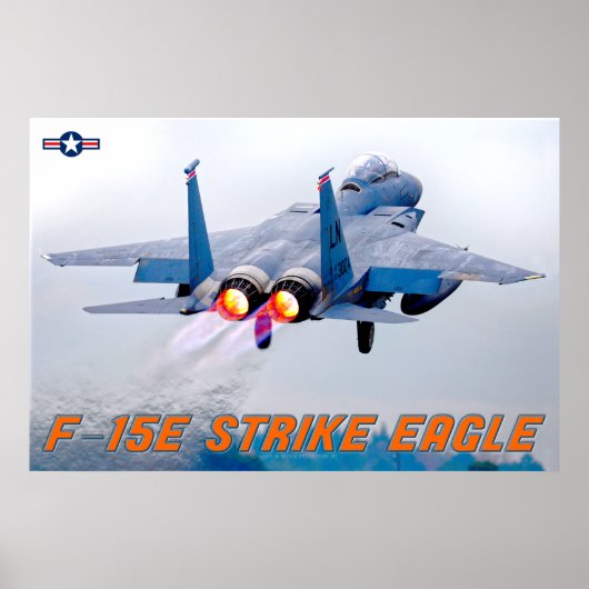 F-15E STRIKE ELGF POSTER (Voorkant)