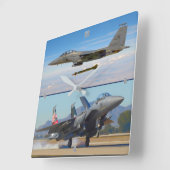 F-15E STRIKE ELGF VIERKANTE KLOK (Hoek)