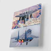 F-15E STRIKE ELGF VIERKANTE KLOK (Hoek)