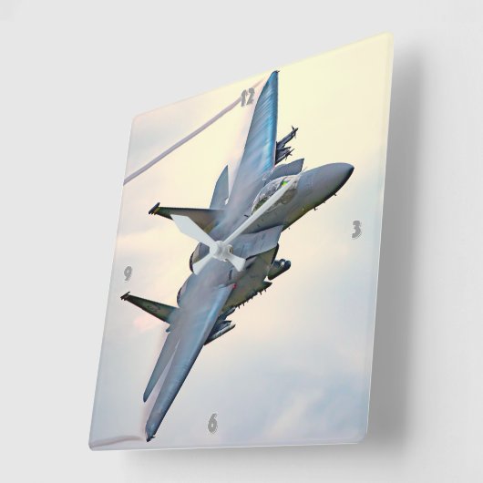 F-15E STRIKE ELGF VIERKANTE KLOK (Hoek)