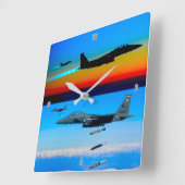 F-15E STRIKE ELGF VIERKANTE KLOK (Hoek)