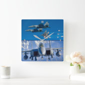 F-15E STRIKE ELGF VIERKANTE KLOK (Huis)