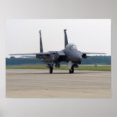 F-15E van Seymour Johnson AFB bij Shaw AFB, SC. Poster (Voorkant)