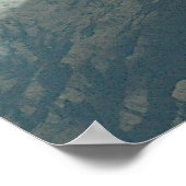 F-15E Vliegtuig met breukrijst Poster (Hoek)