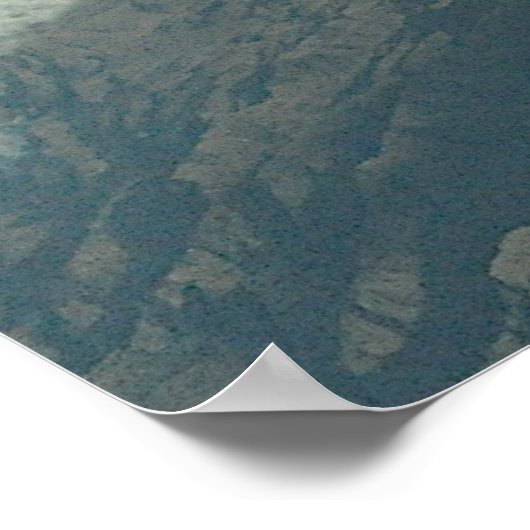 F-15E Vliegtuig met breukrijst Poster (Hoek)