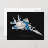 F-15J Agressor Briefkaart (Voorkant / Achterkant)