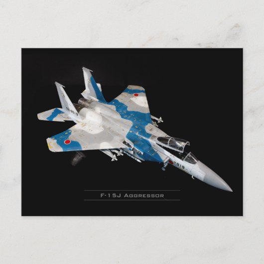 F-15J Agressor Briefkaart (Voorkant)