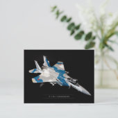 F-15J Agressor Briefkaart (Staand voorkant)