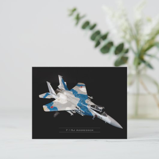 F-15J Agressor Briefkaart (Staand voorkant)
