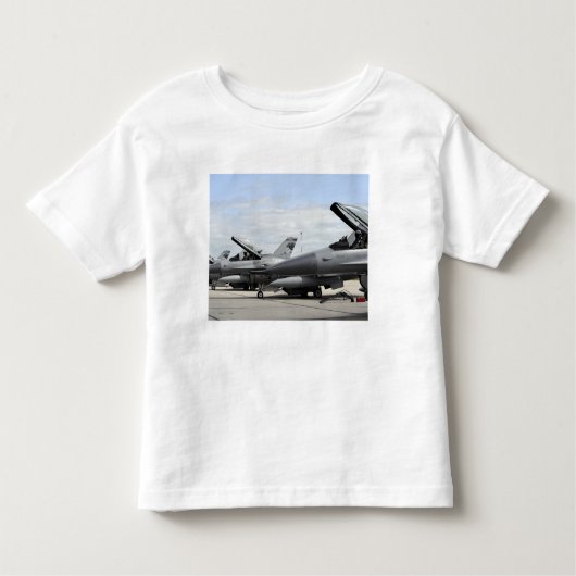 F-16 De strijd tegen valken wacht op de lancering Kinder Shirts (Voorkant)