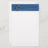 F-16 Dondervogels diamantformatie Briefpapier (Voorkant / Achterkant)