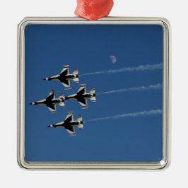 F-16 Dondervogels diamantformatie Keramisch Ornament