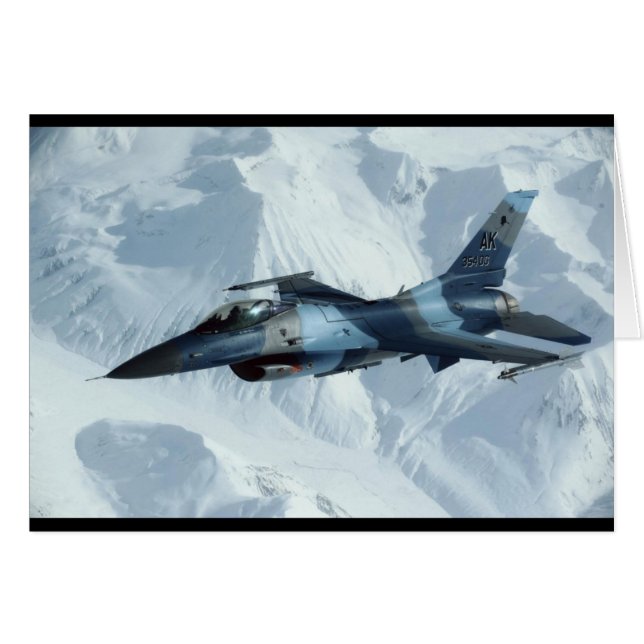 F-16 FALCON BESTRIJDING (Voorkant Horizontaal)