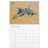 F-16 FALCON BESTRIJDING KALENDER (Jan 2027)