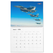 F-16 FALCON BESTRIJDING KALENDER (Mar 2026)