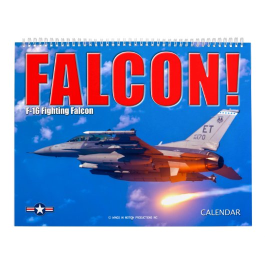 F-16 FALCON BESTRIJDING KALENDER (Hoes)