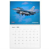 F-16 FALCON BESTRIJDING KALENDER (Mar 2026)