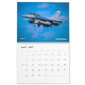 F-16 FALCON BESTRIJDING KALENDER (Mar 2027)