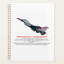 F-16 Fighter Jet tegen valk Planner