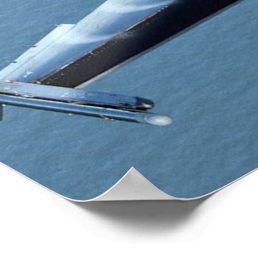 F-16 Fighting Falcon upclose HD Poster (Hoek)