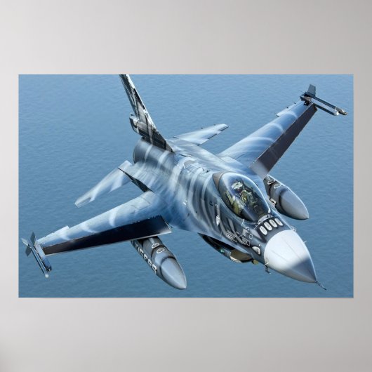 F-16 Fighting Falcon upclose HD Poster (Voorkant)