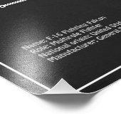 F-16 Fighting Falcon - Vliegtuigblauwdruk Plans PD Foto Afdruk (Hoek)