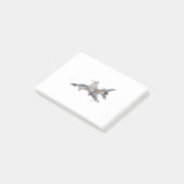 F-16 Interne militaire vuursteentemachines Post-it® Notes (Schuin)