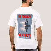 F-16 Jet Noise Shirt (Achterkant)