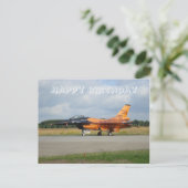 F-16-kaart Briefkaart (Staand voorkant)