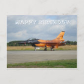 F-16-kaart Briefkaart (Voorkant)