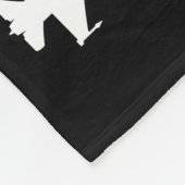 F-16 kerstdeken fleece deken (Hoek)