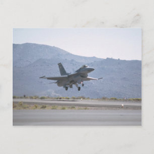 F-16 landing op Luke Air Force Base Briefkaart