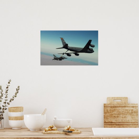 F-16 Refuel Poster (Keuken)
