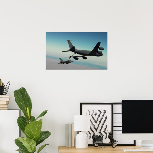F-16 Refuel Poster (Thuiskantoor)