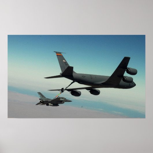 F-16 Refuel Poster (Voorkant)