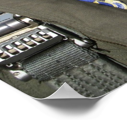 F-16 Strijd tegen het Falcons-Vliegtuig Poster (Hoek)