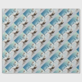 F-16 Strijd tegen valk Cadeaupapier (Vlak)