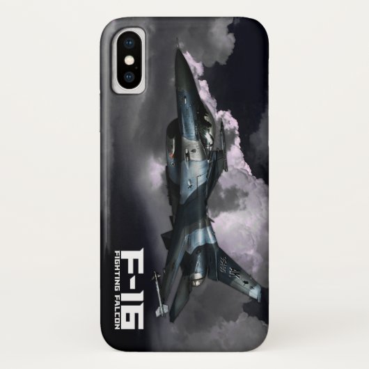 F-16 Strijd tegen valk Case-Mate iPhone Case (Achterkant)