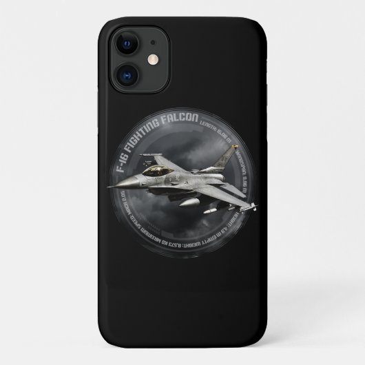 F-16 Strijd tegen valk Case-Mate iPhone Case (Achterkant)